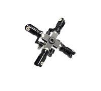 BGDIEAKIN For Ta-rot Metal 3 & 4 blade Tail Rotor Set for 470 Class Helicopter (13.5mm taill boom)(4 blade holder)