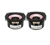 BGDIEAKIN Full Range Speaker 2.5 Inch 4Ohm 8Ohm HIFI Audio Speaker 67mm 15W High Sensitivity bass treble mid Loudspeaker Bookshelf Speaker(4Ohm-2pcs)