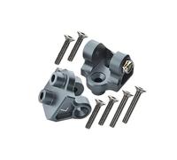BGDIEAKIN GPM Aluminum Rear Upper Axle Mount Set For Suspension Links For LO-SI 1/6 for Su-per Baja Rey 1.0/2.0(Dark Grey)