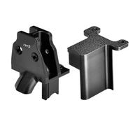 BGDIEAKIN Metal Center Diff Gear Cover ARA-2041 for AR-RMA 1/7 TALION EXB 1/8 for Kr-aton 6S EXB V6 Nonoriou V6 for Mo-nster Truck Upgrade Parts(Schwarz)