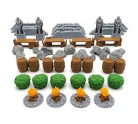 BGExpansions Lord of the Rings: Middle Earth Travel Tiles - 42 Pieces LOTR001