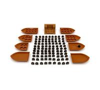 BGExpansions Puerto Rico™ Complete Upgrade Pack - 109 Pieces: Board Game Accessory, 12+ Years, Strategy, Colonial