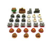 BGExpansions Root The Marauder, Hirelings and Landmarks Expansion Pack - 30 Pieces, ROOT008