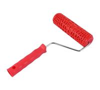 BGFAVCV 7 inch Embossed Crocodile Skin Painting Roller with Handle for Wall Decoration