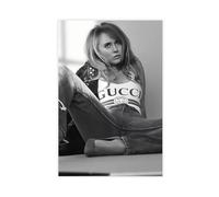 BGFER Actress Juno Temple Poster (1) Canvas Poster Wall Art Decor Print Picture Paintings for Living Room Bedroom Decoration 12x18inch(30x45cm)