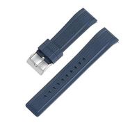 BGFFDSZ 20mm 22mm Liquid Silicone Strap Compatible With Huawei Watch GT5 GT4 GT 3 Watch4 Smartwatch Universal Quick Release Bracelet Band Compatible With Seiko(Royal blue01,20mm)