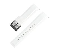 BGFFDSZ 20mm 22mm Liquid Silicone Strap Compatible With Huawei Watch GT5 GT4 GT 3 Watch4 Smartwatch Universal Quick Release Bracelet Band Compatible With Seiko(White02,20mm)