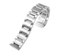 BGFFDSZ 20mm Arc Interface Stainless Steel Band Compatible With Tissot T044 Rhythm PRS516 Silver Watch Strap 1853 T044417a T04430a Watchband Men