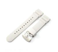BGFFDSZ 22mm Diver Rubber Strap Soft Silicone Replacement Wrist Strap Bracelet With Tools Compatible With Grand Seiko Watch 5 PROSPEX SRPA21J1 Blue(White(SW)-Steel)