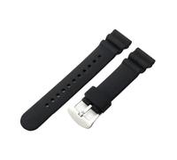 BGFFDSZ 22mm Diver Rubber Strap Soft Silicone Replacement Wrist Strap Bracelet With Tools Compatible With Grand Seiko Watch 5 PROSPEX SRPA21J1 Blue(Black(LZ)-Steel)