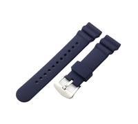 BGFFDSZ 22mm Diver Rubber Strap Soft Silicone Replacement Wrist Strap Bracelet With Tools Compatible With Grand Seiko Watch 5 PROSPEX SRPA21J1 Blue(Blue(LZ)-Steel)