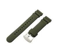 BGFFDSZ 22mm Diver Rubber Strap Soft Silicone Replacement Wrist Strap Bracelet With Tools Compatible With Grand Seiko Watch 5 PROSPEX SRPA21J1 Blue(Green(LZ)-Steel)