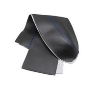 BGFFDSZ 2pcs Compatible With Honda CRV CR-V 2007 2008 2009 2010 2011 Microfiber Leather Front Door Panel Armrest Cover Protective Trim(Black-blue line)