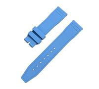 BGFFDSZ AdaptationiwcFluororubber Watch Strap Petronas Portugal Seven Little Princes Pilot20 21mmQuick Release(Lake Blue,21mm)
