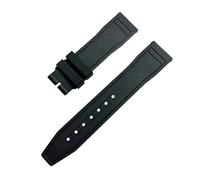 BGFFDSZ AdaptationiwcFluororubber Watch Strap Petronas Portugal Seven Little Princes Pilot20 21mmQuick Release(Black,20mm)