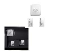 BGFFDSZ Car Electronic Handbrake Steering wheel Button Cover Trim Headlight Switch Trim Sticker Compatible With Cadillac XT4 XT5 XT6 CT5 CT4(3 Pcs,XT4 XT5 XT6)
