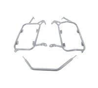 BGFFDSZ Compatible With BMW R1200GS R1250GS LC Adventure Panniers Rack Saddlebag Side Bracket Top Rear Case Box Frame Support R 1200 1250 GS LC Adv(Silver)