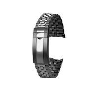 BGFFDSZ Compatible With Casio Duro 2784 MDV-106/B/G Stainless Steel Watch Strap Mdv107-1A Solid Curved Bracelet MDV106 Diving Metal Watchband(Black)
