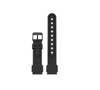 BGFFDSZ Compatible With Casio Forester FT-500WC AW-80V W-89H Soft Silicone Watch With Waterproof Sports Chain Men's Wristband 19MM(Black Black buckle)