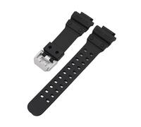 BGFFDSZ Compatible With Casio G-SHOCK Series GX-56BB GXW-56 Giant G Modified Large Block Resin Silicone Strap Waterproof Sport Wristband With Tools(Black-silver)