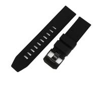 BGFFDSZ Compatible With Luminox Allergy Compass Tactic Rubber Silicone Watchbands 8831 3501 6251 6501 Series 23mm Dividing Rule Watch Strap(Black-Black)