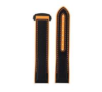 BGFFDSZ Compatible With Omega Seamaster 300 Observatory Ocean Universe 600 Quarter Orange 20mm 21mm 22mm Nylon Silicone Rubber Bracelet Watch Band(Blue Light Blue,20mm)