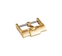 BGFFDSZ Compatible With Rolex Solid Stainless Steel Needle Buckle Belt Gold Rose Watch The Size Is 18 20 22mm(Golden-18mm)
