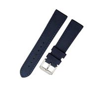 BGFFDSZ Compatible With Seiko Breitling Blancpain Fifty Fathoms Wristband Nylon Canvas Durable Watchband Comfortable Leather Lining Strap 18 20mm(Blue pin clasp,18mm)