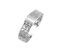 BGFFDSZ Compatible With Tissot 1853 Classic Series T033 Double Press Buckle Accessories T033410A T033410B T033210a Arc Interface Watchbands