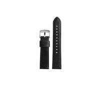 BGFFDSZ Cow Leather Watch Strap Men's Compatible With Armani AR1694|60012|1732|1692|1507|1981|AX2098 Watches Band 20mm 22mm Black Watchband(White Black,20mm)