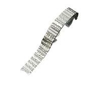 BGFFDSZ Curved End Stainless Steel Watchband Compatible With Tissot 1853 T085 Carson T-CLASSIC 14mm 19mm Watch Band Women Men's Strap Bracelet(14mm)