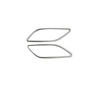 BGFFDSZ Dashboard Air Conditioning Vent Frame Decorative Cover Trim Interior Outlet Stainless Steel Strip Compatible With Audi A4 B8 A5 2010-16