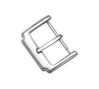 BGFFDSZ Exquisite Needle Buckle Accessories 304 Stainless Steel Gold Watch With 14mm 16mm 18mm 20mm(Silver Bright Light,22mm)