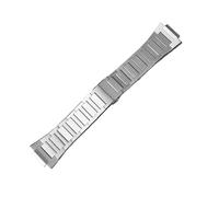 BGFFDSZ Farm Oak Modified Stainless Steel Bracelet Watchband Compatible With Casio GA-2100 GM2100 GM-110 GA110 DW5600 316L Metal WatchStrap(Only Silver strap)