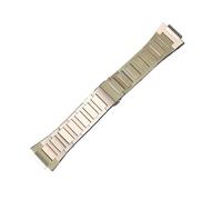 BGFFDSZ Farm Oak Modified Stainless Steel Bracelet Watchband Compatible With Casio GA-2100 GM2100 GM-110 GA110 DW5600 316L Metal WatchStrap(Only gold strap)