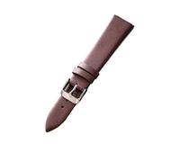 BGFFDSZ Leather Strap Men And Women Compatible With DW Daniel Wellington Black Red Yellow Brown Watch Chain 12mm 14mm 16mm 18mm 20mm 22mm(Dark brown,18mm)