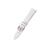 BGFFDSZ Leather Strap Men And Women Compatible With DW Daniel Wellington Black Red Yellow Brown Watch Chain 12mm 14mm 16mm 18mm 20mm 22mm(White,12mm)