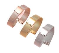 BGFFDSZ Milanese Watch Strap Thin Bracelets Compatible With Men And Women Stainless Steel(Blue,8mm)