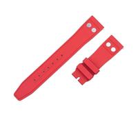 BGFFDSZ Premium Grade Fluoro Rubber Watch Strap 20mm 21mm 22mm Fast Release Bracelet Band Compatible With Tudor Black Bay Universal Belt(Red-No buckle,20MM_GOLD BUCKLE)