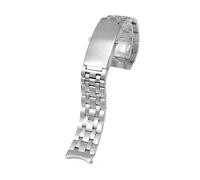 BGFFDSZ Solid Stainless Steel Watch Strap Compatible With Omega 007 Seamaster Speedmaster Planet Ocean Sports Watchband Bracelet 18mm 20mm 22mm(9 Beads-Silvery,20mm)