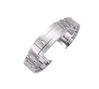 BGFFDSZ Substitute Compatible With Rolex Stainless Steel Watch Strap Submariner 116610 Black Water Ghost Green Watch Band Chain Male 20mm Watchbands(Steel (MS)-Z9,21mm-No Log)