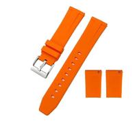 BGFFDSZ Universal Soft Rubber Watch Strap 19mm 20mm 21mm 22mm Colorful Waterproof Sports Quick Release Silicone Watchband Men Women(Red Black,21mm)