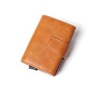 BGFYUSF Credit for Men Magnet Wallet Smart Men's Wallet Zipper Coin，A-3.93 * 2.75inch