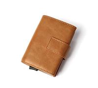 BGFYUSF Credit for Men Magnet Wallet Smart Men's Wallet Zipper Coin，C-3.93 * 2.75inch
