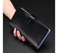 BGFYUSF Large-Capacity Card Holder Storage Home Document Bag Men's Card Holder Business Card Holder Card Holder,Black-As The Picture Shows
