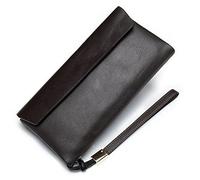 BGFYUSF Large-Capacity Clutch Bag Men's Handbag Soft Leather Business Hand-Carrying Wallet Men's Multi-Card Wallet Men，B-20 * 10cm