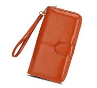 BGFYUSF Leather Women Wallets Women Purses Long Zipper Women's Wallet Money Coin Holder Female Long Purse Female Purse Zipper，B-1ps
