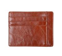 BGFYUSF Men's Leather Card Holder Multi-Card Business Card Holder Coin Purse，3pack-9x12cm
