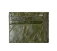 BGFYUSF Men's Leather Card Holder Multi-Card Business Card Holder Coin Purse，A-9x12cm