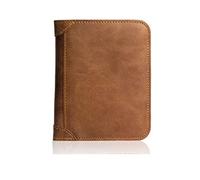 BGFYUSF Men's Purse Men's Purse Short Style Men's Wallet Vintage Leather Money Clip Money Clip Hand Hold Bag，D-12 * 1.1 * 10cm